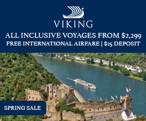 Viking Cruises Spring Sale - Pick Your Extras - Special cruise offer